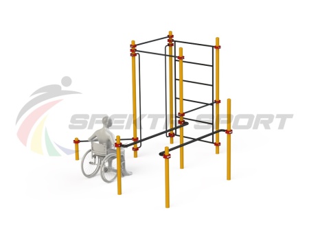Купить Спортивный комплекс для инвалидов-колясочников WRK-D18_76mm в Красныйсулине 